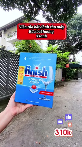 Hộp viên rửa chén bát dành cho máy rửa bát 100vien#xuhuong #giadungthongminh #tienloi #decornhadep #vienruachen #finish 
