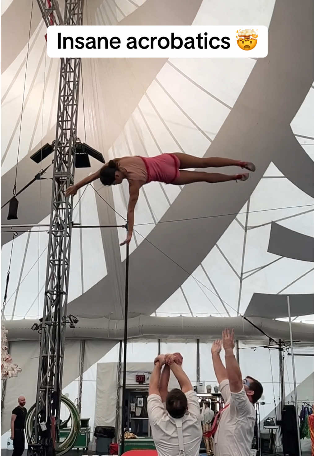 FLIPPING GOOD acrobatics performance 🤸🏻‍♀️ Watch Naomi Zimmerman and partners acrobats flipping good teamwork behind the scenes of Luzia by Cirque du Soleil 🎪 #acro #acrobat #acrobatics #gymnastics #gymnast #handstand #backflip #flip #flipping #cirque #cirqueart #cirqueway #circus #cirquedusoleil #luzia #luziacirquedusoleil #performance #performer #adagio #banquine #banquineinternational #viral #tranding #viralvideo #viraltiktok 