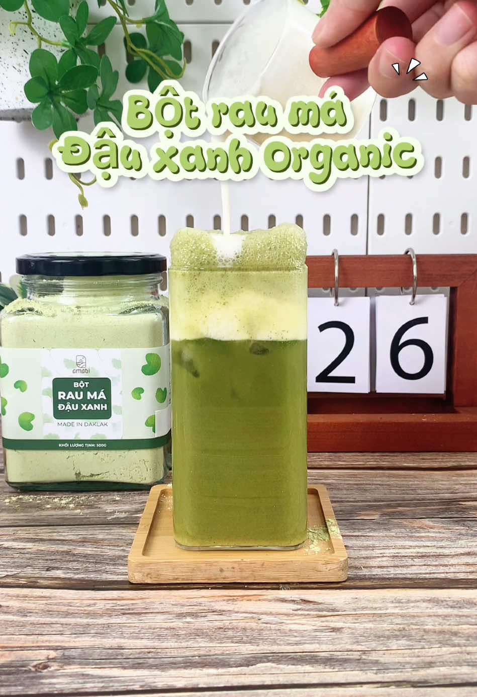 Bột Rau Má Đậu Xanh Organic tiện lợi thơm ngon không phẩm màu - không chất bảo quản. #botrauma #organic #botraumadauxanh#botraumadauxanhrauma #daklak #amabi #suckhoe #healthy #drink #saleluongve #LearnOnTikTok #muataitiktokshop #antamvuisam #3ngaysieudeal #foodtiktok #foodreview #monngonreview 