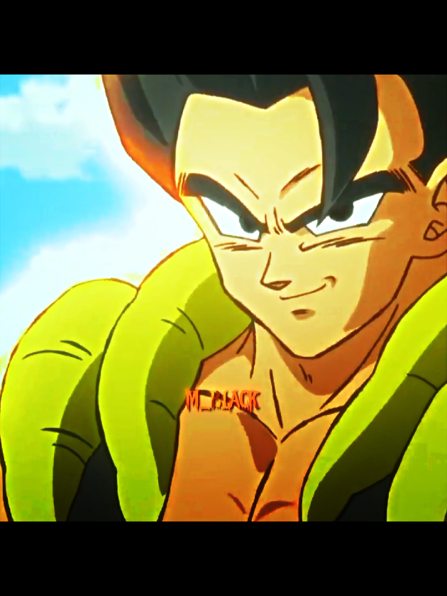 gogeta edit #edit #gogeta #goku #vegeta #fusao #dbz 