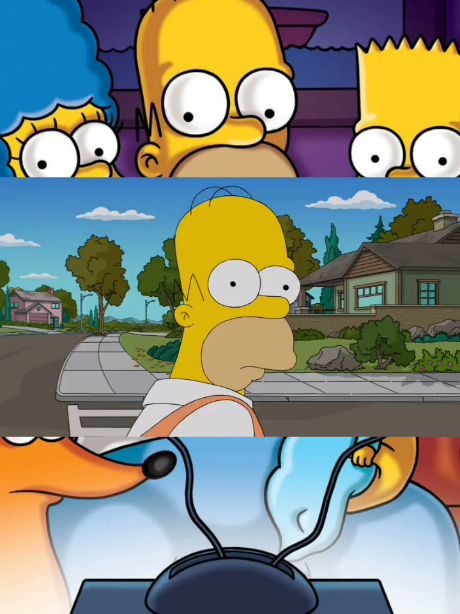 Homero descubre que su consola es falsa  #homerosimpson #lossimpson #animados #viraliza