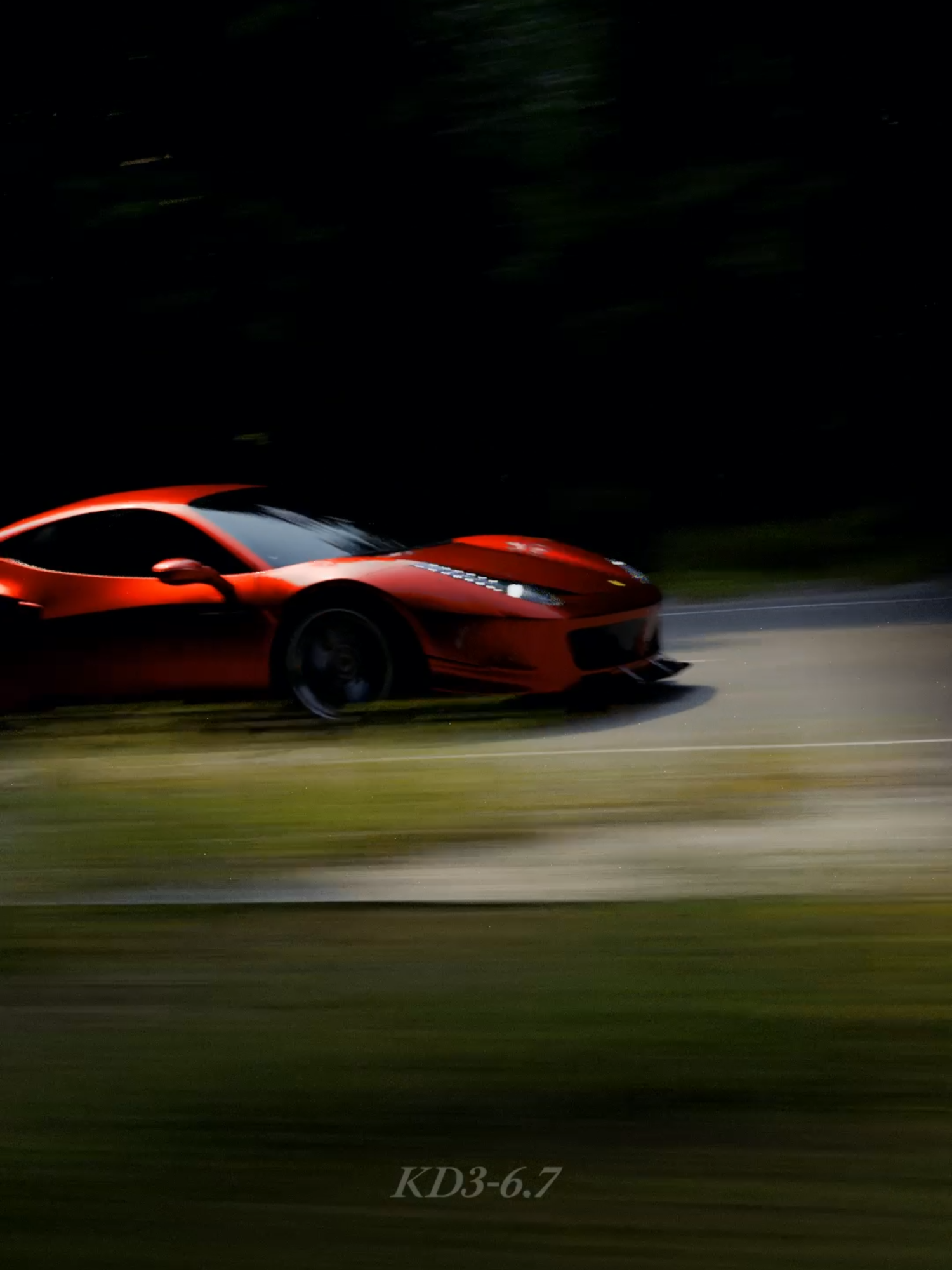 Ferrari 458 Liberty Walk À toute vitesse, à travers l’ombre des arbres. La 458 Liberty Walk trace sa ligne sans retour, portée par un rugissement brut et une tension sourde. Un flow rouge sang, perdu dans l’obscurité de la forêt. 🎵 Sound: Kaleo – Way Down We Go 3D Model by : pryanex 3D Animation by : @kd3.6.7 #Ferrari458 #LibertyWalk #WayDownWeGo #Kaleo #3DAnimation #CarEdit #CGI #Supercars #BlenderArtists #CarRendering #DarkVibes #ForestRun #VirtualDrive #KD3D