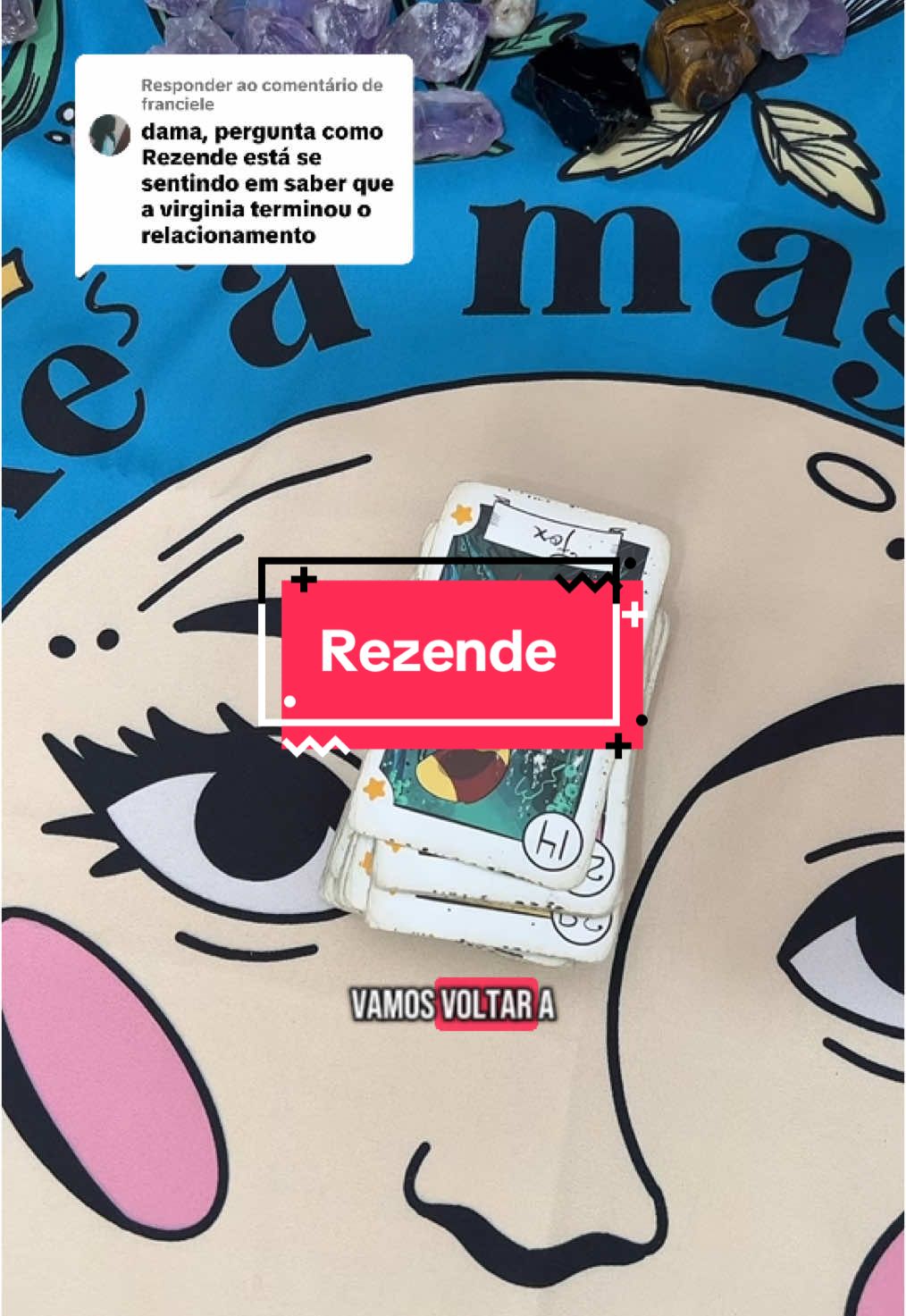 Respondendo a @franciele Como o #rezendeevil está se sentindo com o término da #virginiaezefelipe ? #baralhocigano #lenormand #tarot #damamistica 