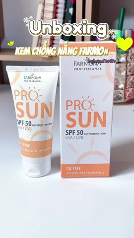 Kem chống nắng gì chưa người đẹp #kemchongnang #prosun #farmona 