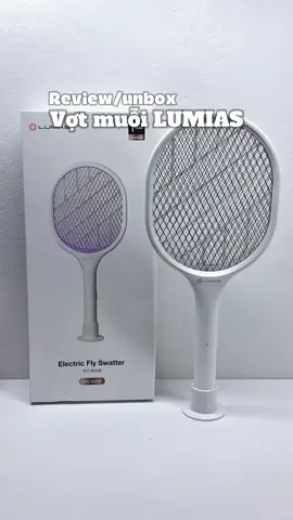 Vợt muỗi Lumias dùng là mê #Lumias #LumiasVietnam #LumiasESD3500W #votmuoithongminh #votmuoikiemdenbatmuoi #chongmuoi #review #unboxing 