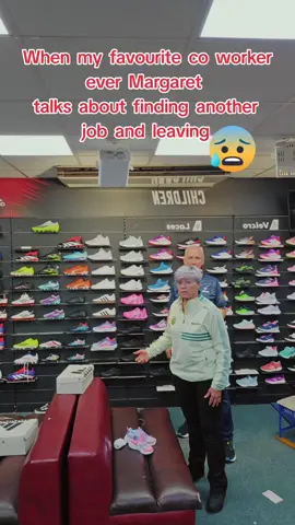 without Margaret the  sports department...would not  be  the  same...I would have to make  sure  she stays! #retailproblems #retailworker  #donegal  #workbestie 