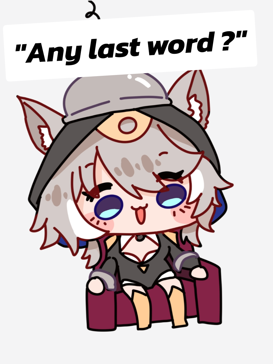 Any last words, Cipher ? #fyp #fypシ゚ #HonkaiStarRail #崩壊スターレイル #Cipher #cipherhsr #サフェル  #hsrcreators #hoyocreators #flamereaver #hsr #animation #memes #anylastwords 