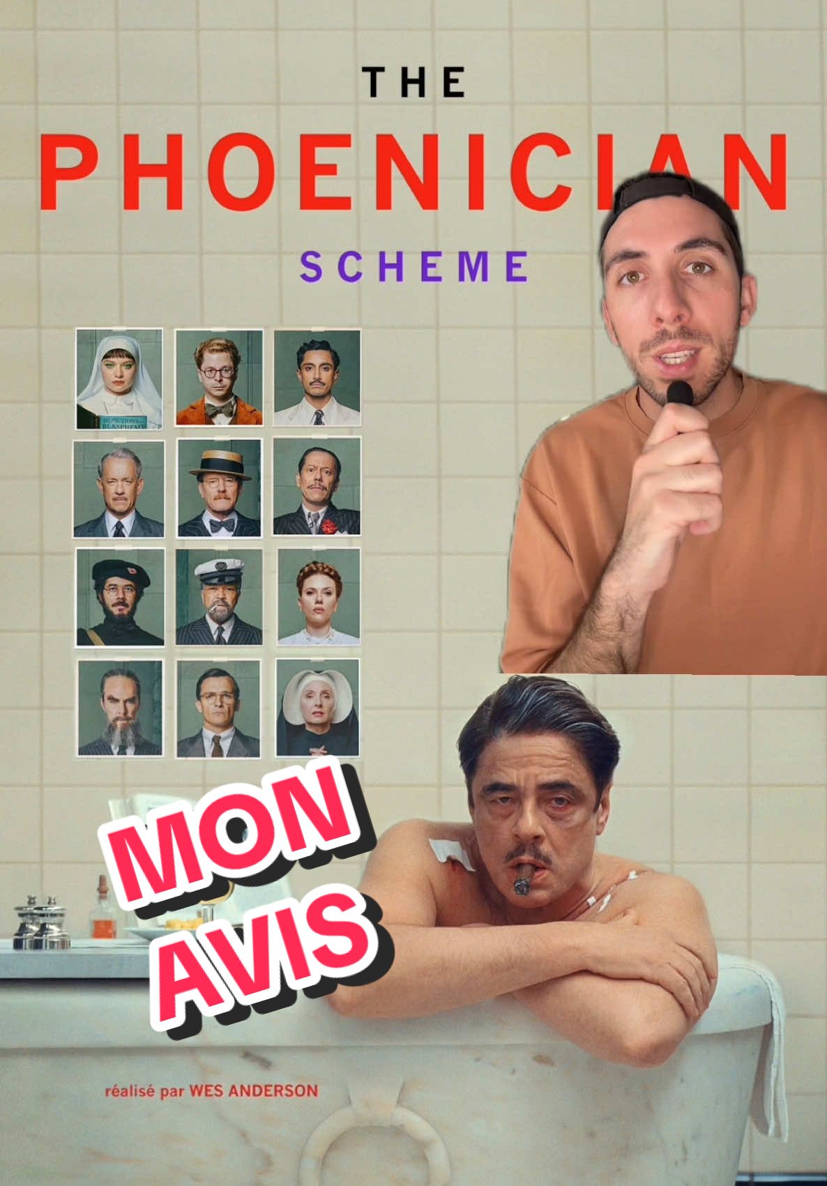Mon avis sur le nouveau film de Wes Anderson, The Phoenician Scheme 🤑 #ThePhoenicianSchemeLeFilm #Filmtok #Rhomin #OnRegardeQuoi #WesAnderson