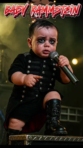 Baby Rammstein Rocking out “ Du Hast “ 🔥🔥🔥 #baby #chatgpt #newcontent #ai #aibaby #capcut_edit #singing #babysinging #babyai #fyp #fypp #rammstein #duhast 