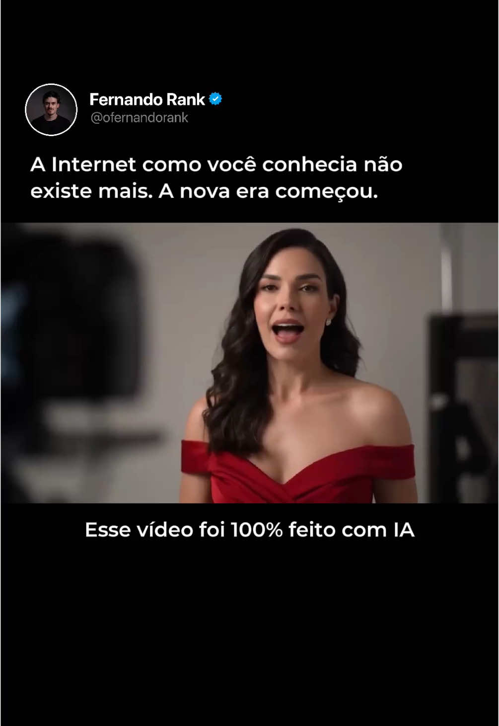 Com o Veo 3 do Google, qualquer pessoa agora pode gerar vídeos ultra-realistas usando apenas texto. Sem equipe, sem câmera, sem precisar saber editar. Estamos entrando em uma era onde propagandas feitas por IA são baratas e convincentes. Vai ser cada vez mais difícil saber o que é real e o que não é. #inteligenciaartificial #ia 