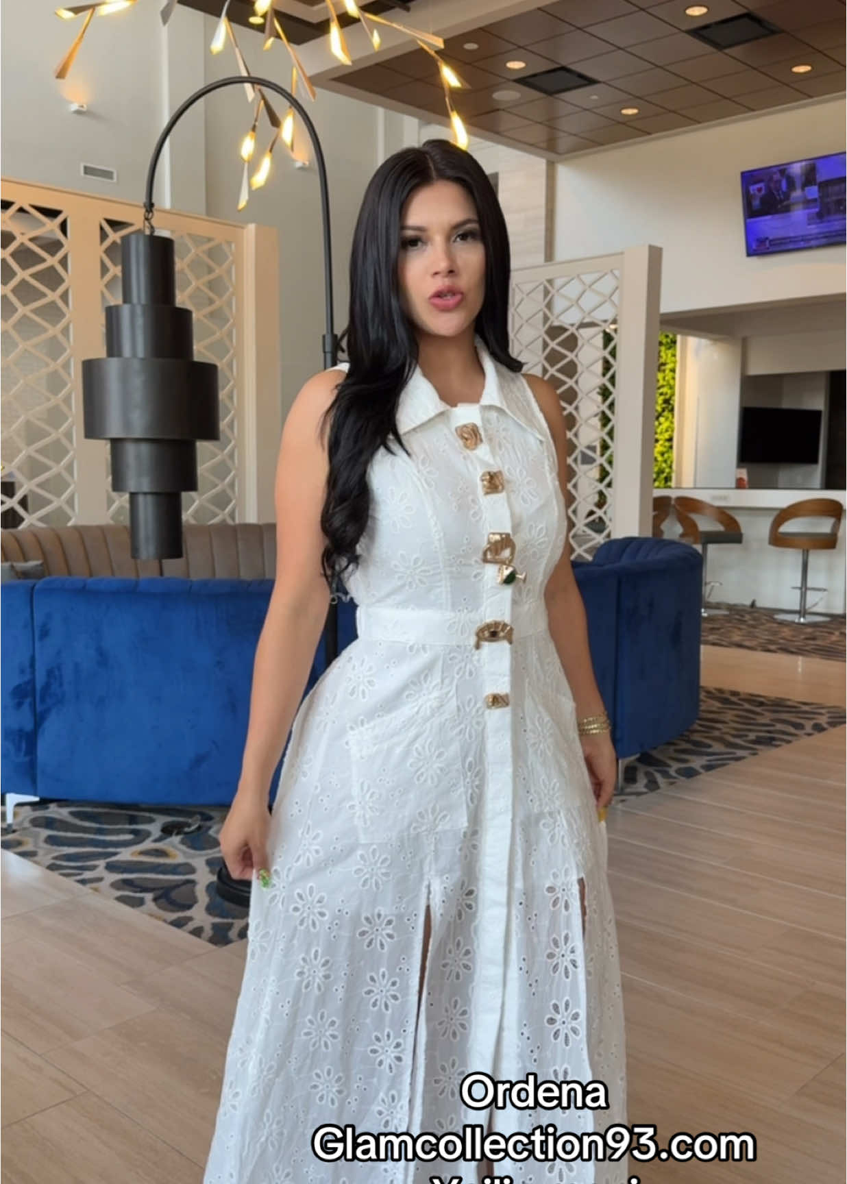 Tonalidad rojo y blanco  Ya DIAPONBLES SML#maxidress #haitcut 