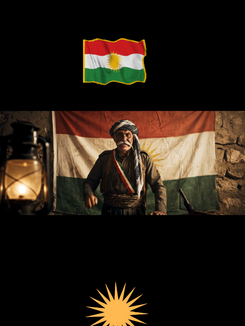 ڕاگەیاندنی دەوڵەتی کوردی بە veo3ai #veo3ai #veo3 #veo #kurdistan #kurd #ai #aikurd #aivideo #