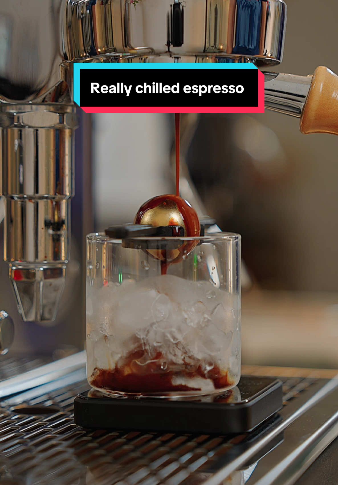 🧊 espresso  . #coffee #espresso #cafe #barista 