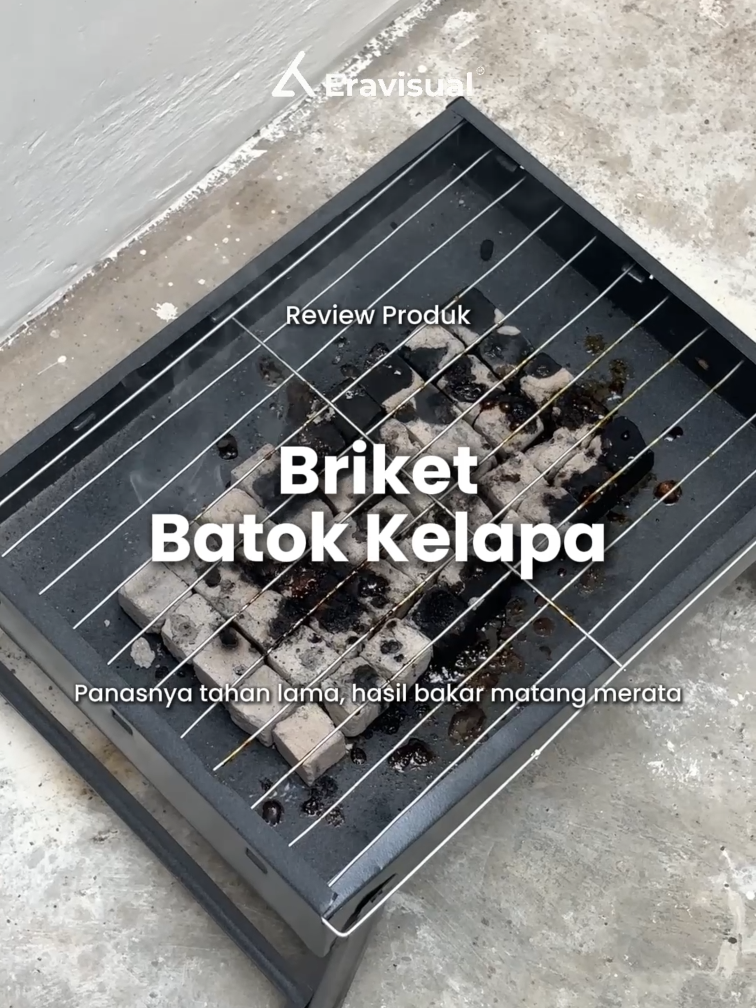 Arang briket ini cocok banget untuk dipake bakaran karena ini lebih tahan lama dari pada areng biasa. Untuk harganya juga ini bisa dibilang terjangkau ya, untuk yang mau produknya bisa cek di keranjang kuning. #eravisual #arang #arangbriket #briketbatokkelapa #briketarang #payday #paydaysale