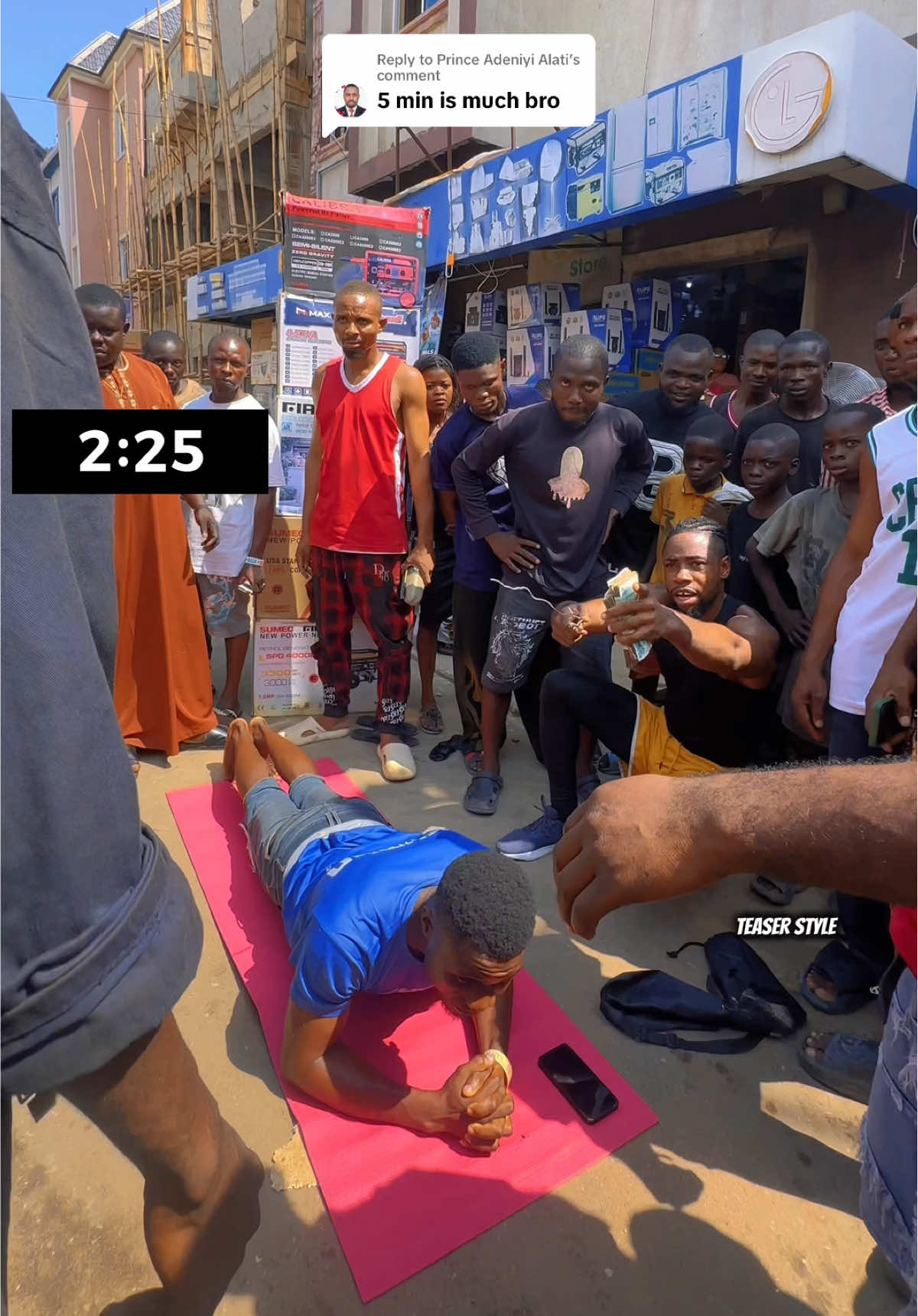 Replying to @Prince Adeniyi Alati MEN PLANK EDITION IN OWERRI #Fitness #WORKOUT #teaserstyle #fyp 