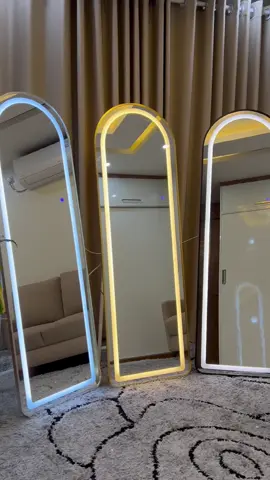 New Shape Mirror 🪞  Aesthetic stand mirror with LED LIGHT available 🤍 DM to order now💌 #mirror #standmirror #affordablemirror #vanitymirror #fyp #foryoupage #viral #budgetfriendly #homedecor #interiorgoals #homeessentials #ledmirror 