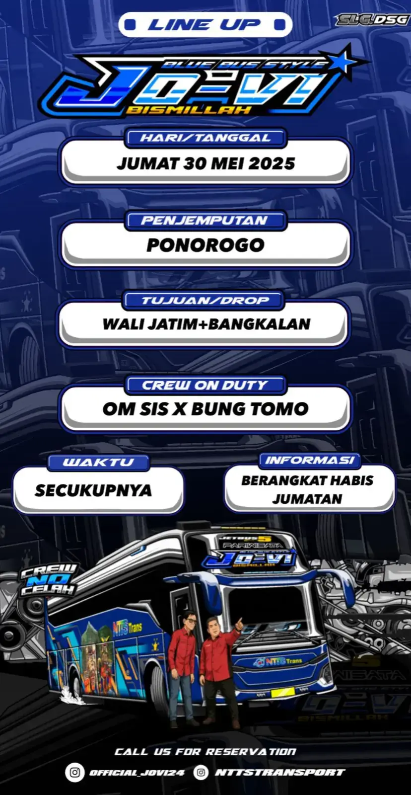 penjemputan di paju #nttstrans #nttsponorogo 