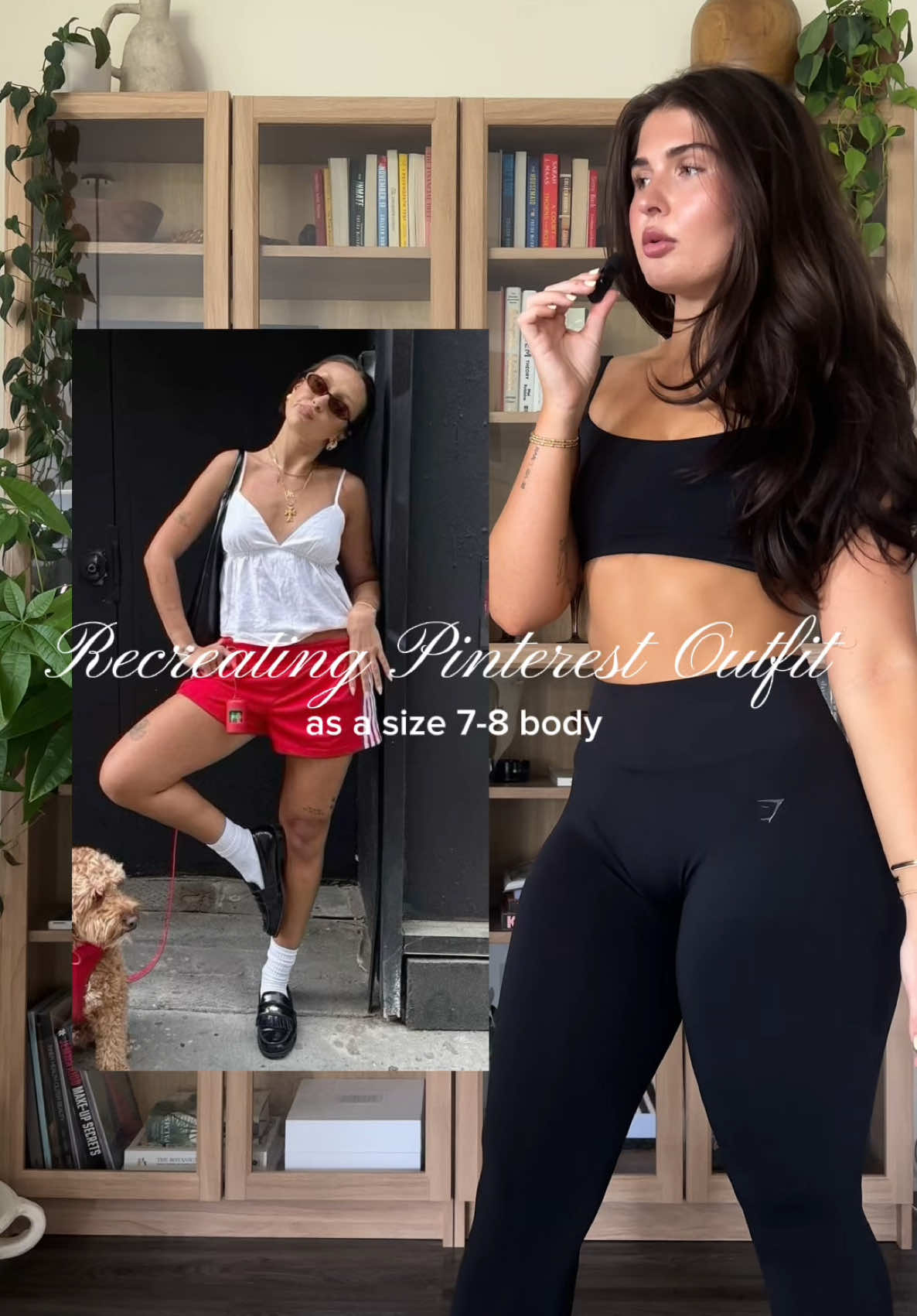 Back again recreating Pinterest outfits on my size 7-8 body type!! This one turned out super cute 🩵🩵  Outfit details  @Ardene shorts  @Edikted top  @Vagabond Shoemakers loafers  #recreatingpinterestoutfits #size8fashion #size8style #mediumsizefashion #midsizefashion #midsizestyle 