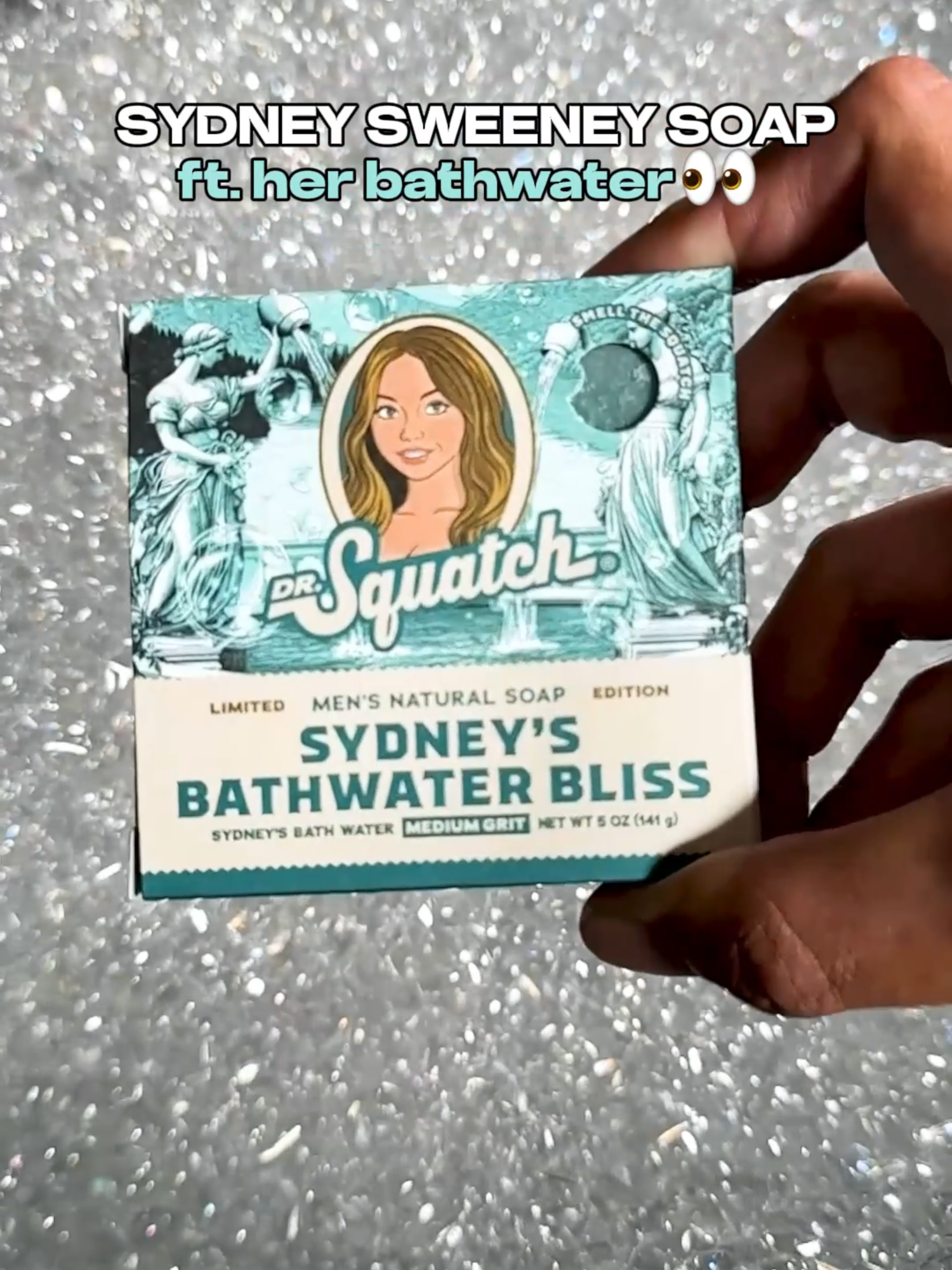 🛁 GIVEAWAY🛁 Introducing: Sydney’s Bathwater Bliss. In collaboration with Sydney Sweeney, we created a limited-edition soap infused with her ACTUAL bathwater. Why? Because y’all wouldn’t stop asking. And Sydney said, “Let’s do it.” (what a legend) Enter now on Instagram: Link in bio! 