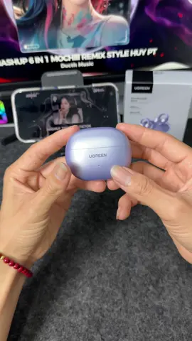 Tai nghe Ugreen S3, thiết kế kẹp tai đeo thoải mái cả ngày, kết nối bluetooth 5.4 nhanh và ổn định #tainghebluetooth #ugreen #tainghekhongday 