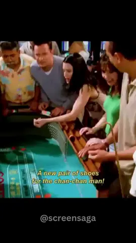 Couple go to the casino. #friends #movie #ViralMoment #viral_video #fyp #ChandlerBing #monica