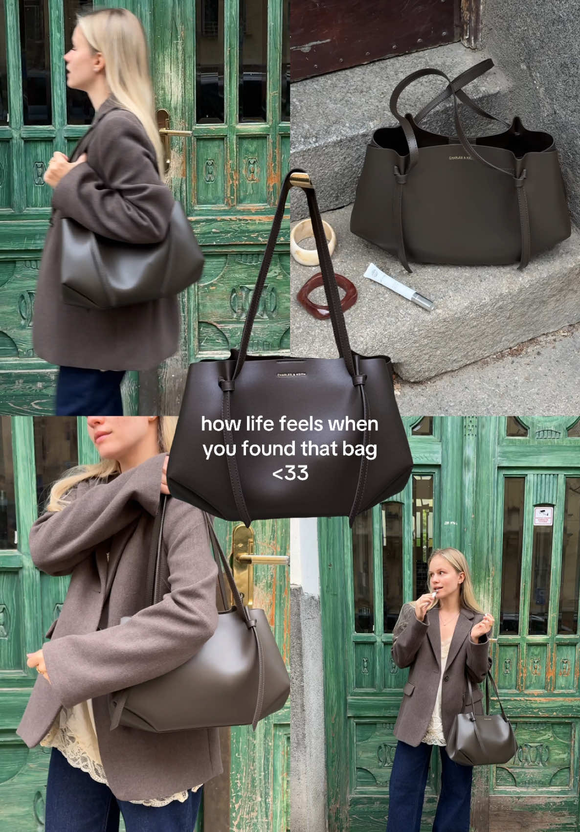 obsessed! @CHARLESKEITHOFFICIAL 🤎 (use my code COMAMBW15-WE232CQPBF to get 15 % off) #ImwithCharlesKeith #CharlesKeithFamily #CharlesKeithCommunity