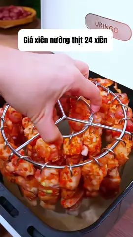 Nhà bác nào thích ăn thịt nướng thì NÊN DÙNG em giá xiên nướng thịt này nha #giaxiennuongthit #xiennuongthit #xiennuong #dogiadungtienich #medogiadungtienich #dogiadungthongminh 