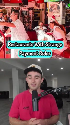 Restaurants With Strange Payment Rules