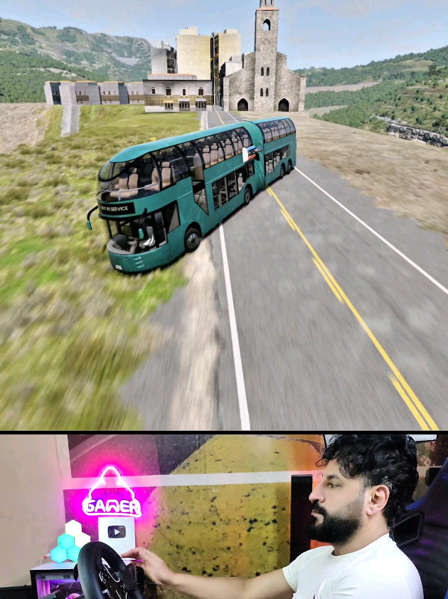 BUS Drifting Beamng drive  #bus #beamngdrive #drifting #تفحيط #هجوله 