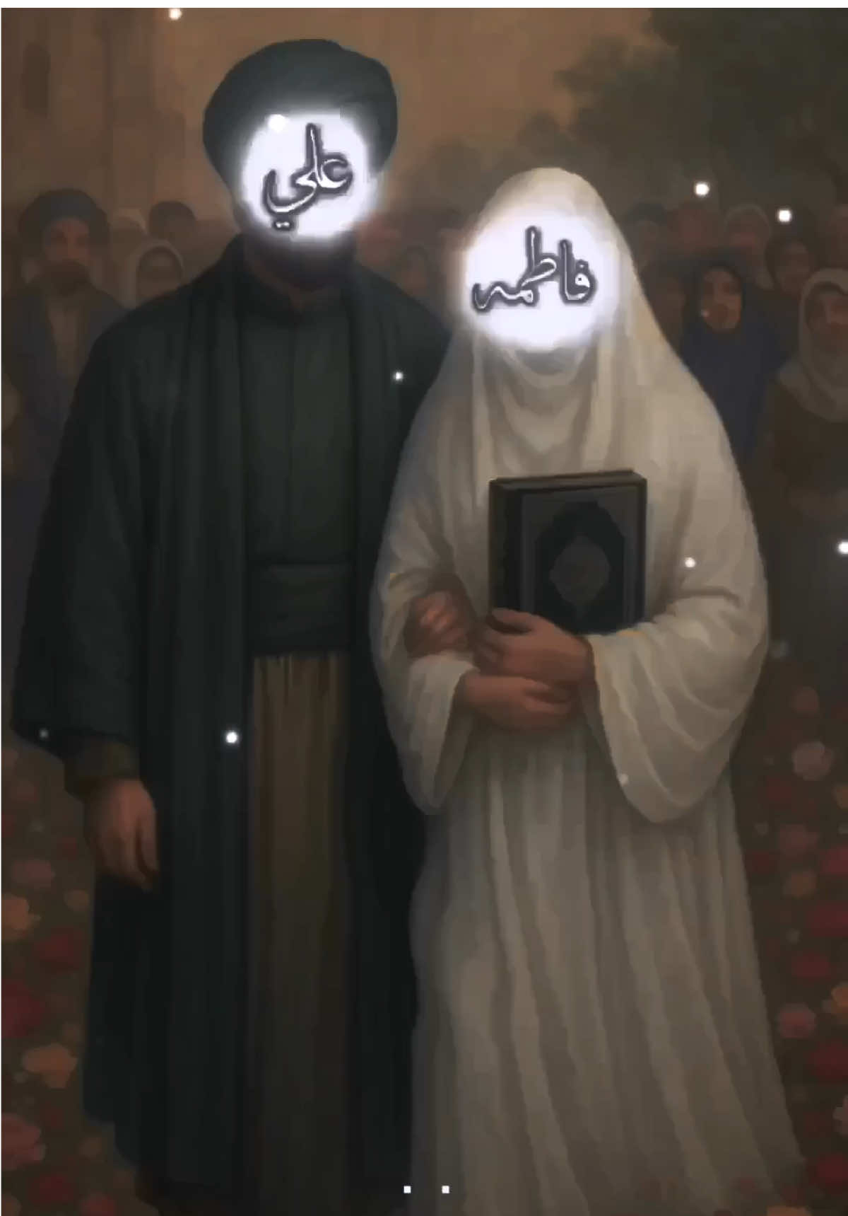 محبوبي نور دنياي ✨ #علي_بن_ابي_طالب #فاطمة_الزهراء 