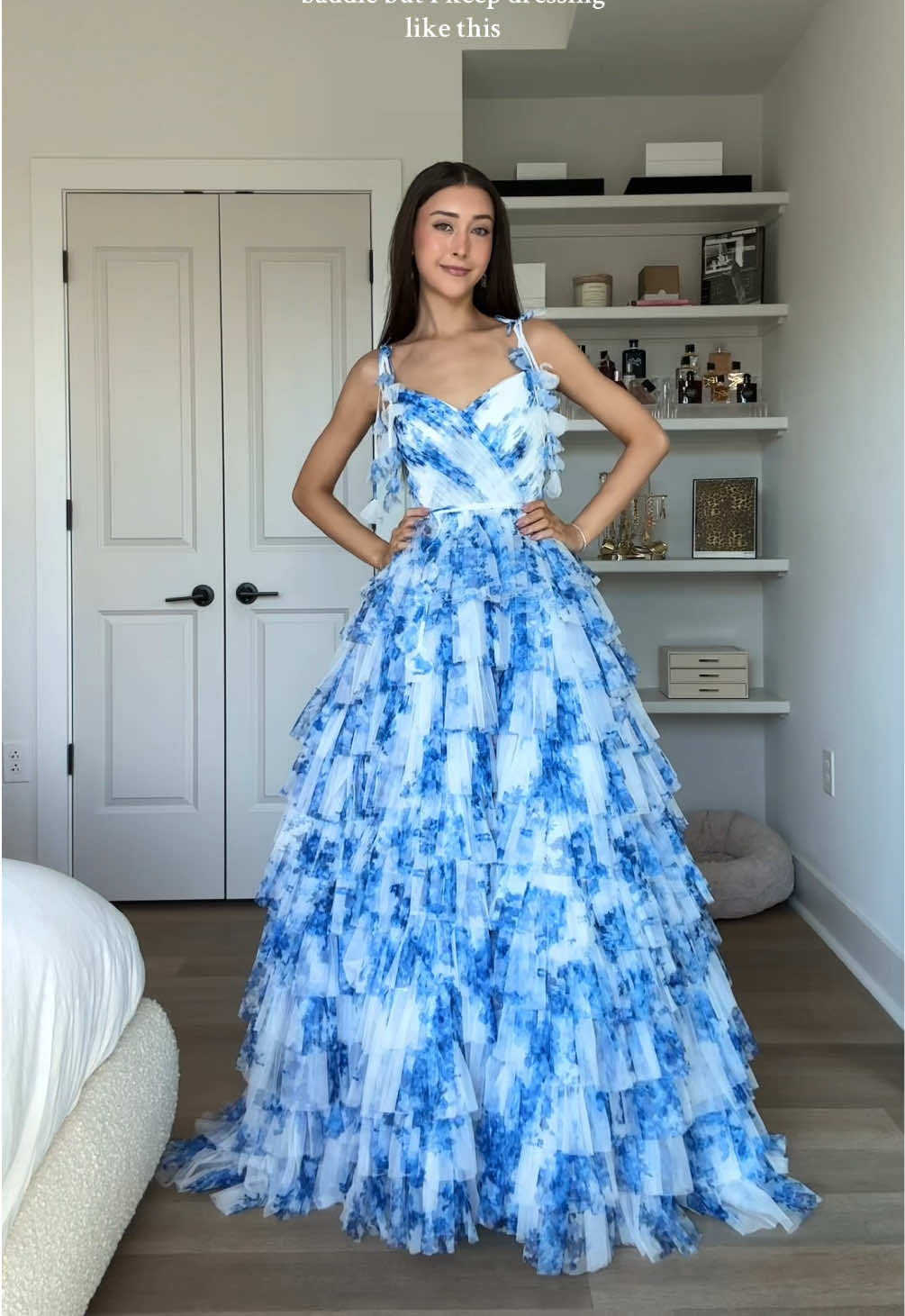 a poofy dress does it for me every time 