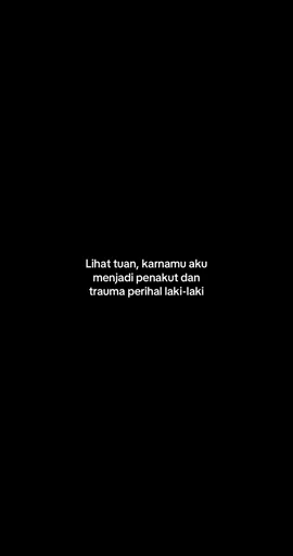Mereka yg tidak tau apa2 pun jadi korban nya, mereka yg baik pun aku selalu menanggap “dulu kmu juga baik, tapi akhirnya menyakitkan”