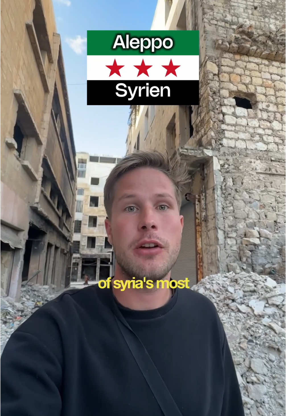 Aleppo – en stad som har sett så mycket krig och lidande. Men att komma hit och mötas av glädje, värme och välkomnande människor… det lämnar en berörd på riktigt. 💔