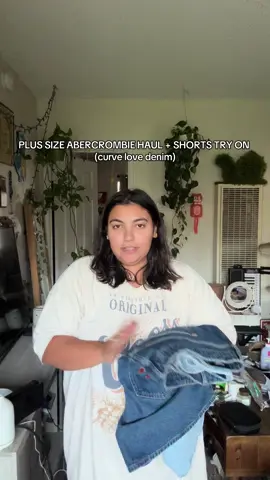 plus size abercrombie shorts haul + try on!! @abercrombie this was my first time trying the curve love line more brands need to get on this #fyp #abercrombie #abercrombiehaul #plussizeclothing #plussizefashion #tryonhaul #plussizestyle #clothinghaul 
