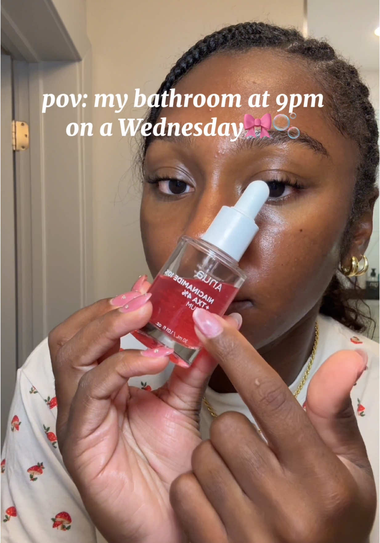 weekly skincare reset 🫧! #fyp #skincareroutine #nighttimeroutine    👓from @Firmoo Glasses  Products:  @TheraBreath US @MEDIHEAL  @LaRochePosayUS @Versed Skin @Good Molecules @Anua Store US @Naturium @Hero US @TOPICALS#CapCut 