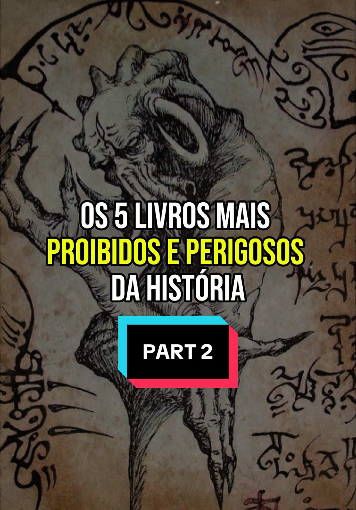 Os 5 livros mais proibidos e perigosos da história - necronomicon e o livro de thoth - #necronomicon #lovecraft #misterio #terror #horrortok #thoth 