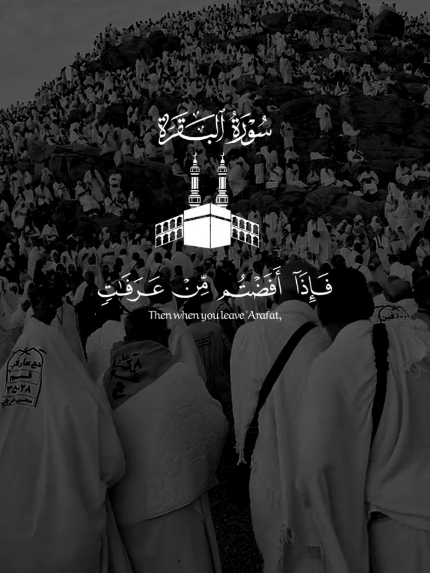 فإذا أفضتم من عرفات فاذكروا الله عند المشعر الحرام 🤲#لبيك_اللهم_لبيك_لبيك_لا_شريك_لك #قران #القران_الكريم #قران_كريم #ذو_الحجة #islamic_video #quran_alkarim #quran #fouryou 