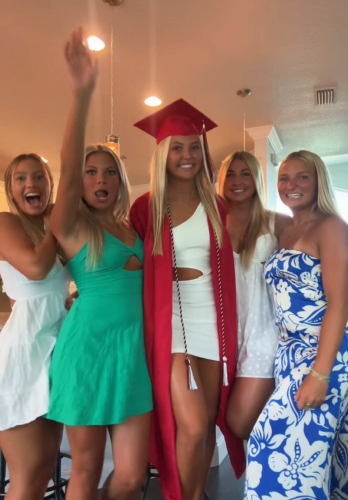 They didn’t want to wait to graduate with me