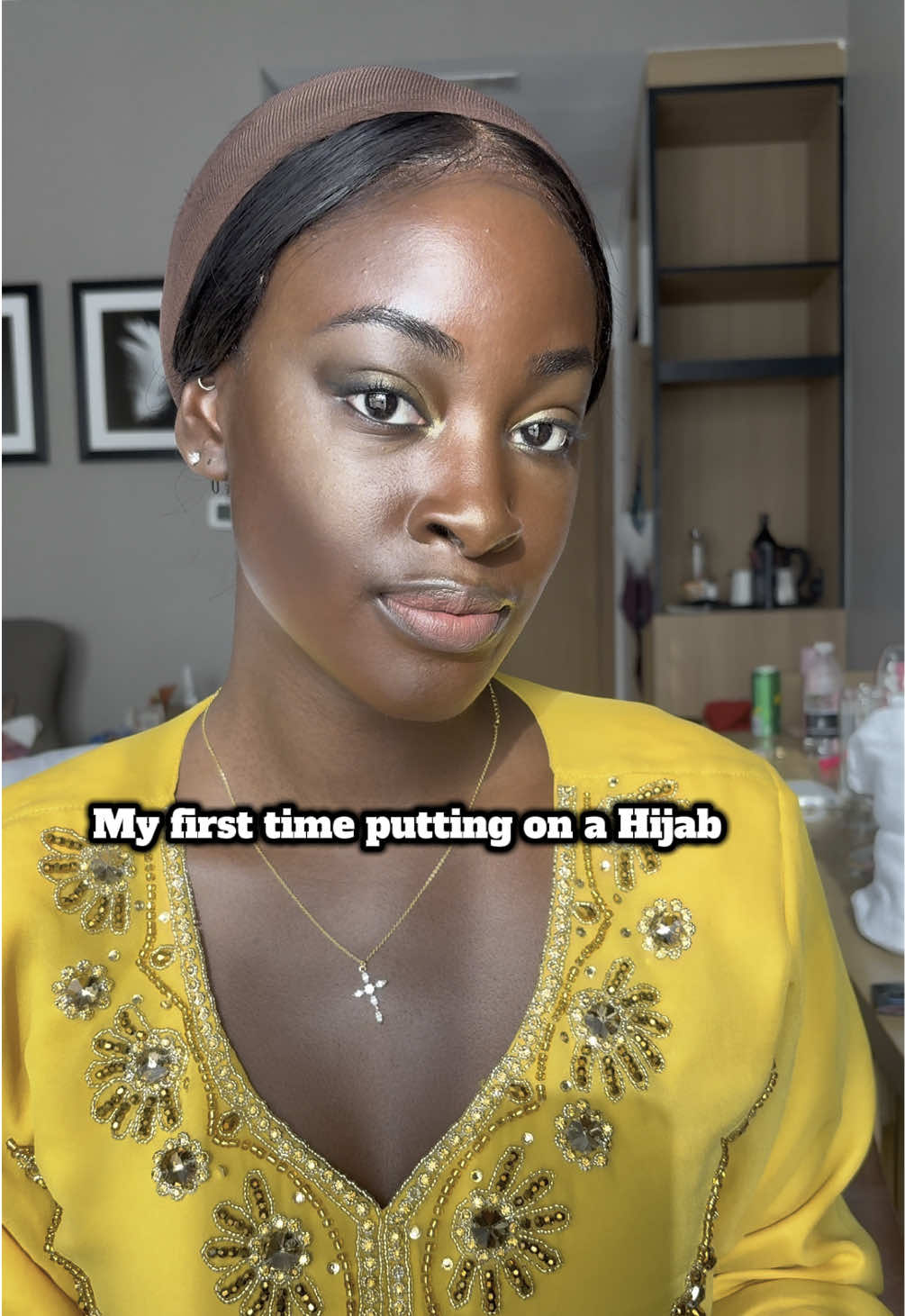 One of the most powerful moments of my trip! 💛 #dubai #grandmosque #abudhabi #hijabitiktok #uae🇦🇪  #hijabtutorial #hijabstyle 