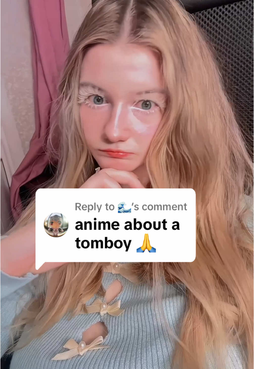 Replying to @🌊 #tomboy #anime 