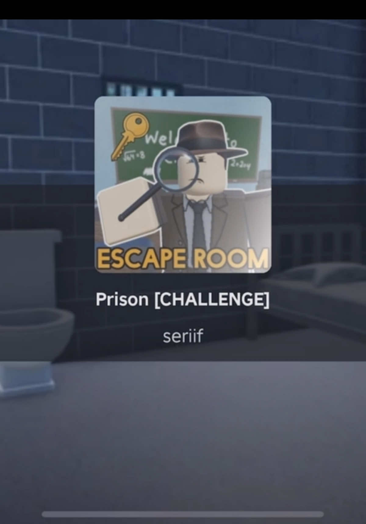 Jogo: Projeto Escape Room Já conseguiu escapar deste jogo?  #roblox #game #robloxgames 