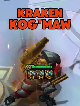 Kraken's Kog'Maw Reroll Build #tft #teamfighttactics #tftmobile