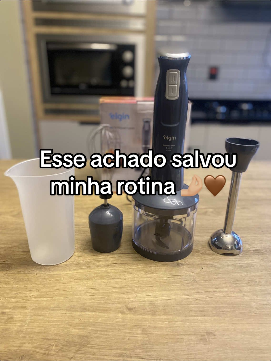 ✨ Uma das minhas melhores aquisições do ano! Esse mixer 3 em 1 salvou minha rotina na cozinha! Prático, versátil e poderoso — toda dona de casa merece essa facilidade no dia a dia. 🏡💚 #DicaDeLar #Mixer3em1 #CasaNova #DonaDeCasa #Achadinhos #rotinaprática #enxoval #organizaçãodoméstica 