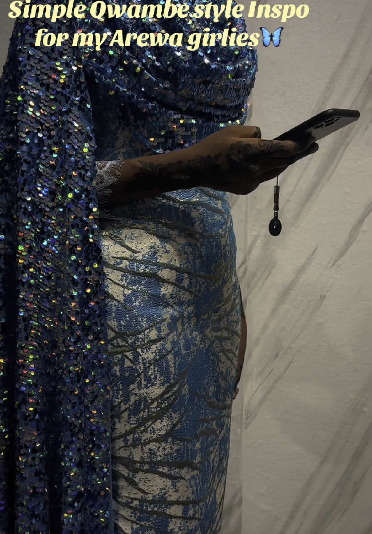 Simple Owambe style Inspo for my Arewa girlies🦋  #arewa__tiktok #styleinspo #owambestyles #dress #simplestyle #explore #viralvideos 
