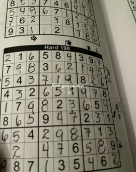 Судоку🤫 #Sudoku #hobby #girls #aesthetic #life #beautiful #fyp #pageforyou #viral 