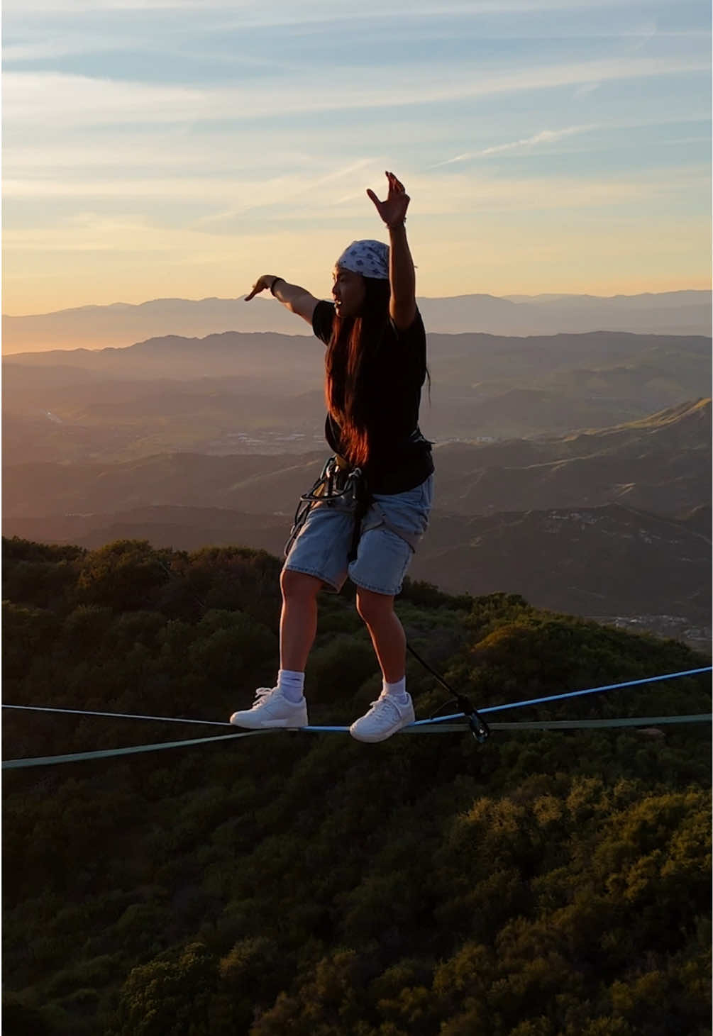 The perfect spot for golden hour in the @Coach Soho sneakers! #CoachPartner #CoachNY
