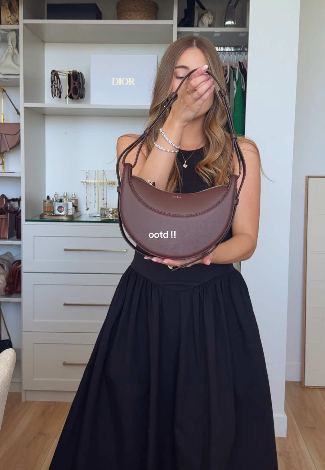 sunny spring day fit!! ✨ #outfitinspo #springdresses #springstyle #springoutfit @OAK + FORT @polene_paris  @Havaianas 