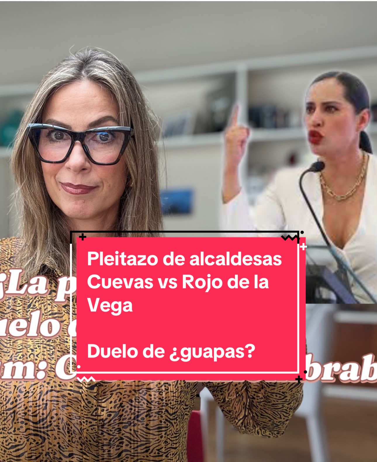 #sandracuevas. #alessandrarojodelavega 