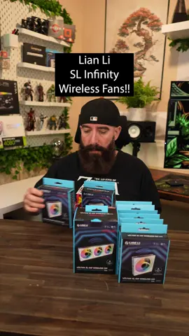 Lian Li SL Infinity WIRELESS Fans! #pc #pcbuild #pcgaming #gamingpc