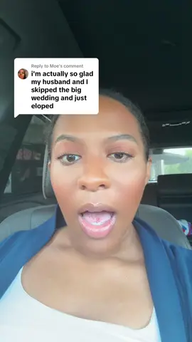 Replying to @Moe I think getting eloped is such a beautiful thing! I also love myself a good big wedding lol both are beautiful 🥰 #elopement #marriage #wedding